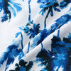 Chemise Hawaienne Ample Palmiers Bleus